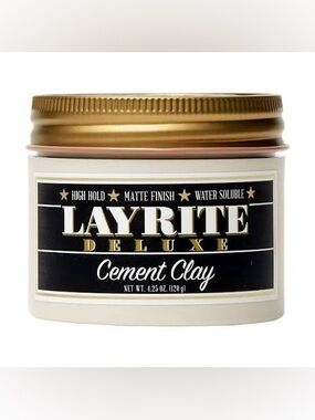 Layrite Deluxe Cement Clay 4.25 oz